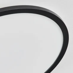 hofstein Plafonnier Sasinhosa LED Noir, 1 lumière, Télécommandes