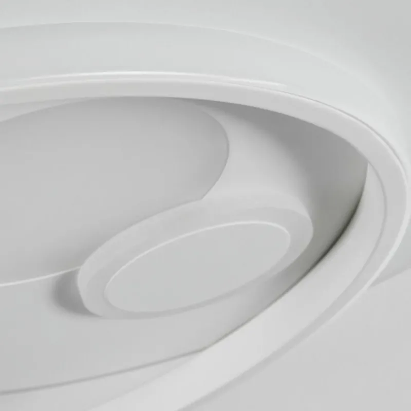 hofstein Plafonnier Selim LED Blanc, 1 lumière, Télécommandes