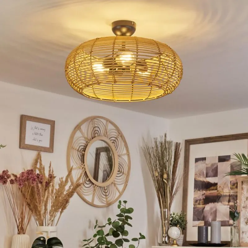 Luminaires Scandinaves-hofstein Plafonnier Sepins Écru, 3 lumières