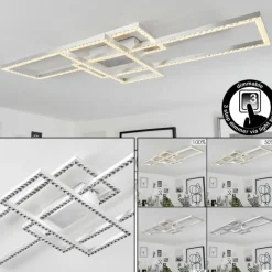 hofstein Plafonnier Serranos LED Aluminium, 1 lumière