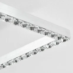 hofstein Plafonnier Serranos LED Aluminium, 1 lumière