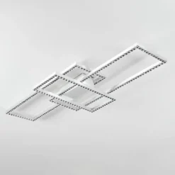 hofstein Plafonnier Serranos LED Aluminium, 1 lumière
