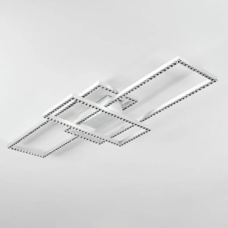 hofstein Plafonnier Serranos LED Aluminium, 1 lumière
