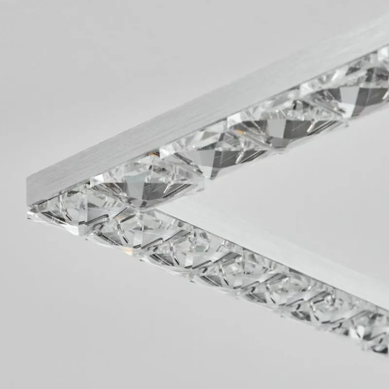 hofstein Plafonnier Serranos LED Aluminium, 1 lumière