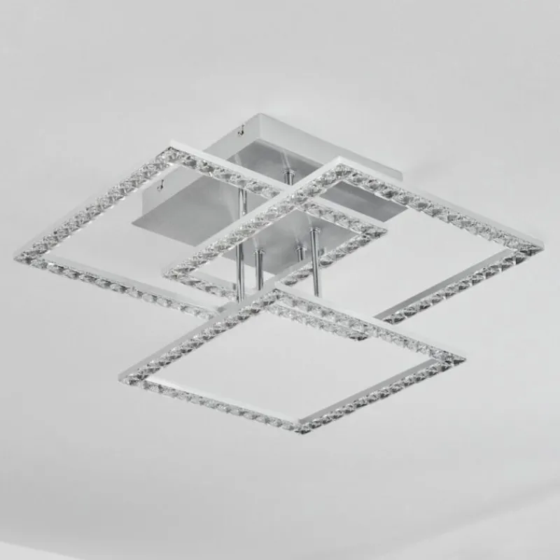 hofstein Plafonnier Serranos LED Aluminium, 1 lumière
