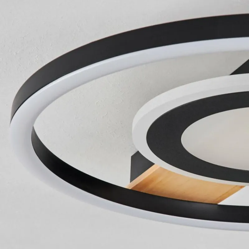 hofstein Plafonnier Taboneira LED Écru, Noir, Blanc, 1 lumière