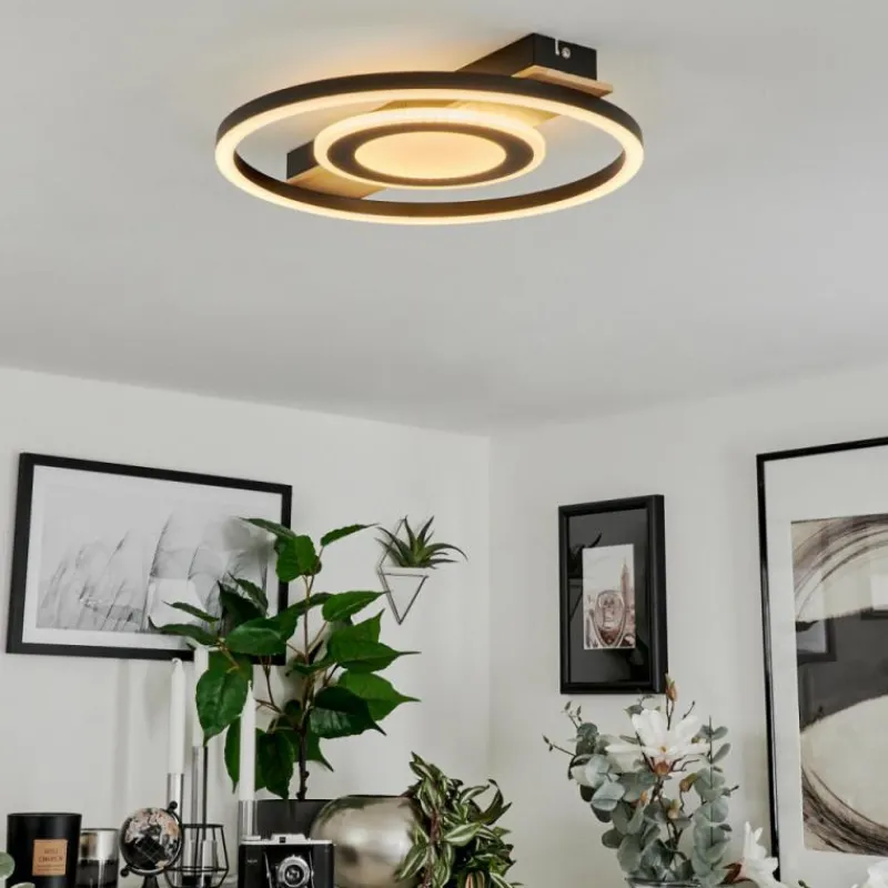 hofstein Plafonnier Taboneira LED Écru, Noir, Blanc, 1 lumière