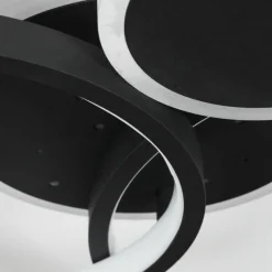 hofstein Plafonnier Tagsdorff LED Noir, Blanc, 1 lumière