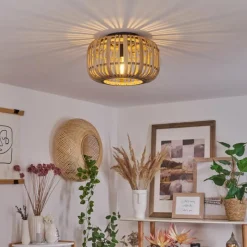 Luminaires Scandinaves-hofstein Plafonnier Teheran Noir, 1 lumière