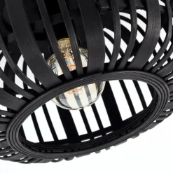 Luminaires Scandinaves-hofstein Plafonnier Teheran Noir, 1 lumière