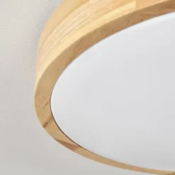 Luminaires Scandinaves-hofstein Plafonnier Thibouville LED Blanc, 1 lumière