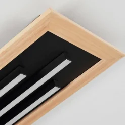 hofstein Plafonnier Tojeirinha LED Écru, Noir, 2 lumières