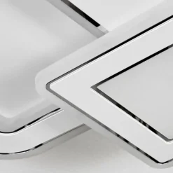 hofstein Plafonnier Tomazes LED Blanc, 1 lumière, Télécommandes