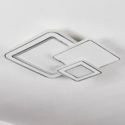 hofstein Plafonnier Tomazes LED Blanc, 1 lumière, Télécommandes