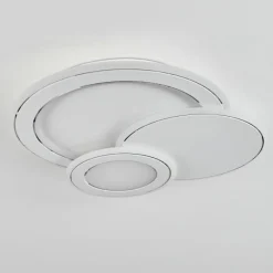 hofstein Plafonnier Tomazes LED Blanc, 1 lumière, Télécommandes