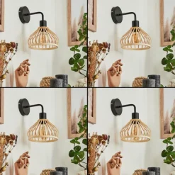 Luminaires Scandinaves-hofstein Plafonnier Totui Noir, 1 lumière