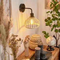 Luminaires Scandinaves-hofstein Plafonnier Totui Noir, 1 lumière