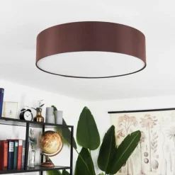 Lampes En Tissu-hofstein Plafonnier Tveid Nickel mat, 3 lumières