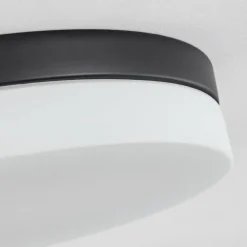 hofstein Plafonnier Valpedre Noir, 3 lumières