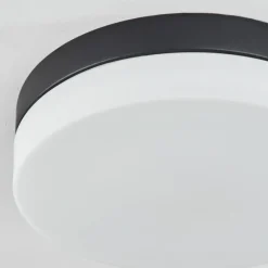 hofstein Plafonnier Valpedre Noir, 2 lumières