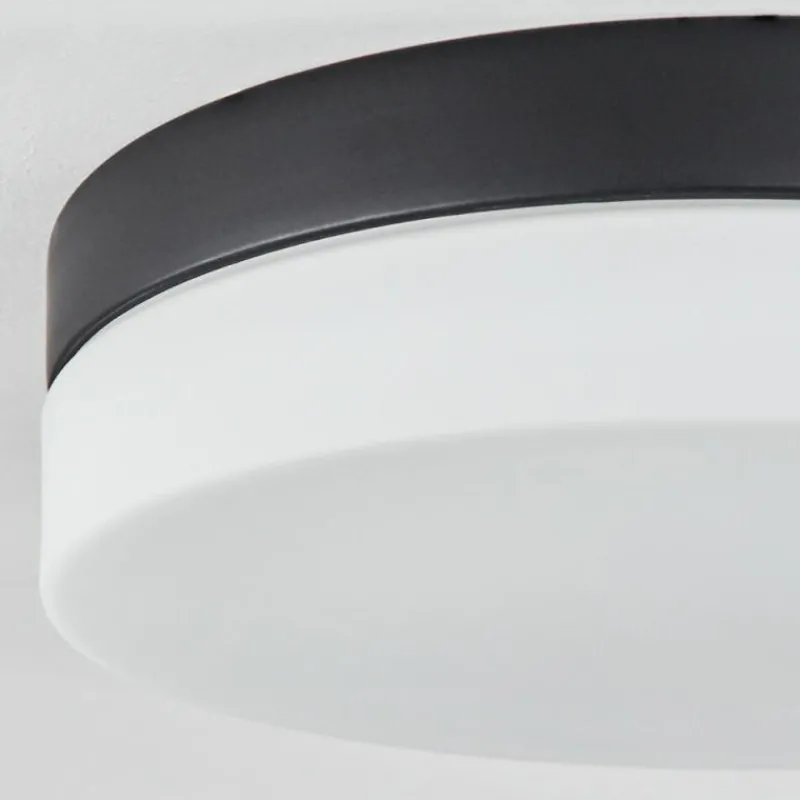 hofstein Plafonnier Valpedre Noir, 2 lumières