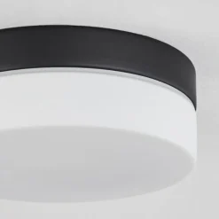 hofstein Plafonnier Valpedre Noir, 1 lumière