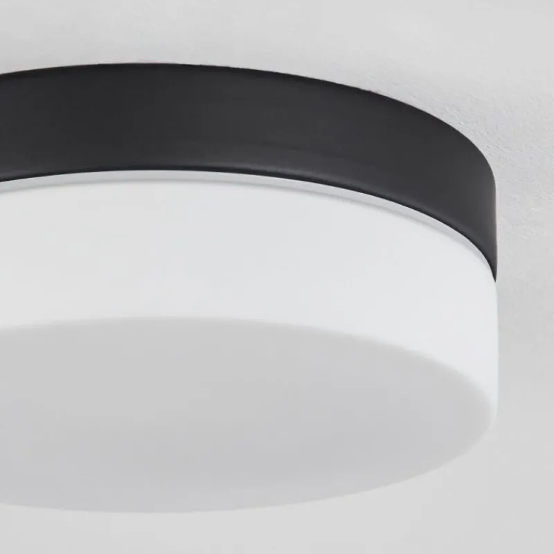 hofstein Plafonnier Valpedre Noir, 1 lumière