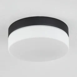 hofstein Plafonnier Valpedre Noir, 1 lumière