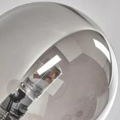 hofstein Plafonnier - Verre 12 cm, 15 cm Chehalis Fumé, 6 lumières