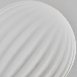 hofstein Plafonnier - Verre 12 cm, 15 cm Chehalis Noir, 6 lumières