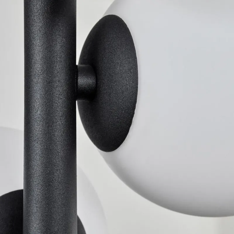 hofstein Plafonnier - Verre 10 cm, 12 cm, 15 cm Chehalis Blanc, 8 lumières