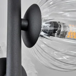 hofstein Plafonnier - Verre 10 cm, 12 cm Chehalis Clair, 4 lumières