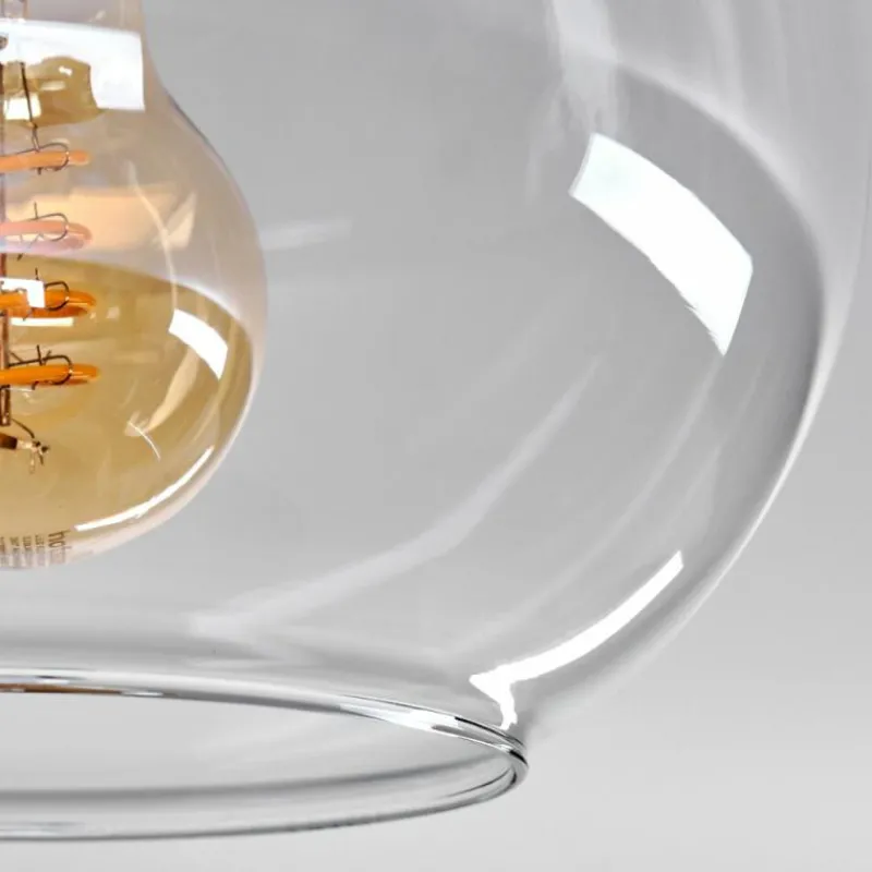 hofstein Plafonnier - Verre 20 cm Apedo Clair, 1 lumière