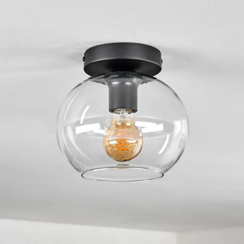 hofstein Plafonnier - Verre 20 cm Apedo Clair, 1 lumière