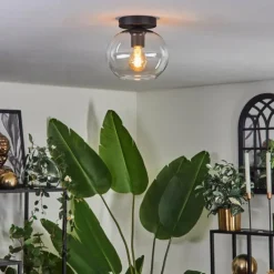 hofstein Plafonnier - Verre 20 cm Apedo Clair, 1 lumière