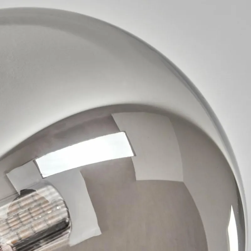 Lampes Dorées-hofstein Plafonnier - Verre 12 cm Chehalis Or, Noir, 6 lumières