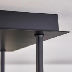 Lampes Dorées-hofstein Plafonnier - Verre 10 cm Chehalis Or, Noir, 5 lumières