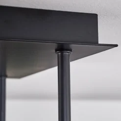 Suspension Verre Fumé-hofstein Plafonnier - Verre 12 cm Chehalis Fumé, 5 lumières