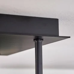 hofstein Plafonnier - Verre 10 cm Chehalis Ambre, 5 lumières