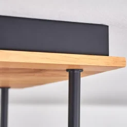 hofstein Plafonnier - Verre 12 cm Chehalis Écru, Noir, 5 lumières