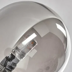 Suspension Verre Fumé-hofstein Plafonnier - Verre 12 cm Chehalis Fumé, 6 lumières