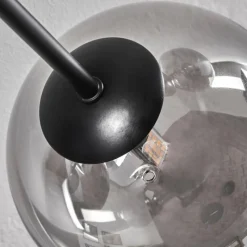 hofstein Plafonnier - Verre 15 cm Chehalis Fumé, 6 lumières