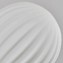 hofstein Plafonnier - Verre 10 cm Chehalis Blanc, 6 lumières