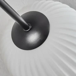 hofstein Plafonnier - Verre 15 cm Chehalis Blanc, 6 lumières