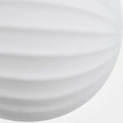 hofstein Plafonnier - Verre 10 cm Chehalis Blanc, 8 lumières