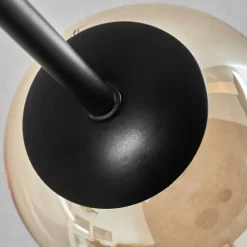 hofstein Plafonnier - Verre 10 cm Chehalis Ambre, Clair, 6 lumières