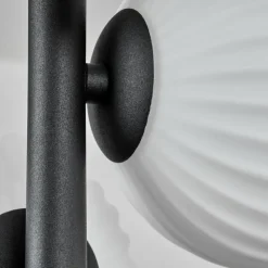 hofstein Plafonnier - Verre 12 cm Chehalis Blanc, 8 lumières