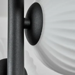 hofstein Plafonnier - Verre 12 cm Chehalis Blanc, 4 lumières