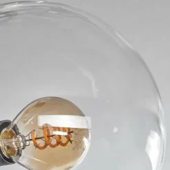 hofstein Plafonnier - Verre 15 cm Gastor Clair, 4 lumières