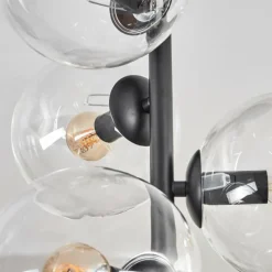 hofstein Plafonnier - Verre 15 cm Gastor Clair, 6 lumières